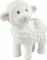 Bahbah The Lamb Natural Organic Teether, Rattle & Bath Toy