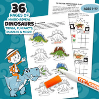 The Original Yes and Know Invisible Ink Trivia Game Books: Dinosaur Explorers