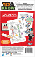 The Original Yes and Know Invisible Ink Trivia Game Books: Monopoly