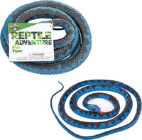 48" Blue Viper Snake