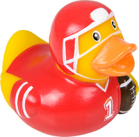 2" Football Rubber Duckies