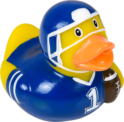 2" Football Rubber Duckies