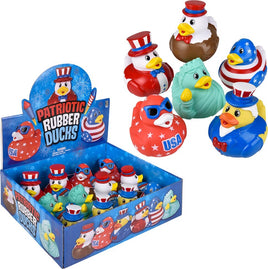 3.5" Patriotic Rubber Duck (assorted)