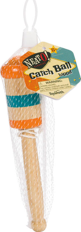 WOODEN CATCH BALL