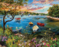 Quiet Harbor - 1000 Piece Jigsaw Puzzle
