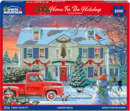Home For The Holidays - 1000 Piece Jigsaw Puzzle