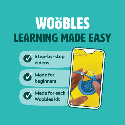 Woobles - Cornelius the Bee Crochet kit