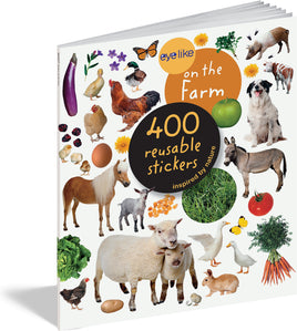 On The Farm Eyelike Sticker Book