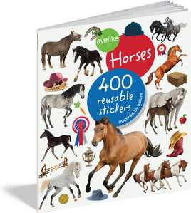 Horse Eyelike Sticker Book