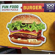 Burger 100pc. Shaped Puzzle