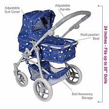 Starry Night Stroller 2 In 1 Convertible  24