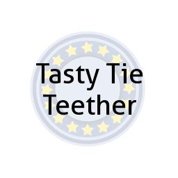 Tasty Tie Teether